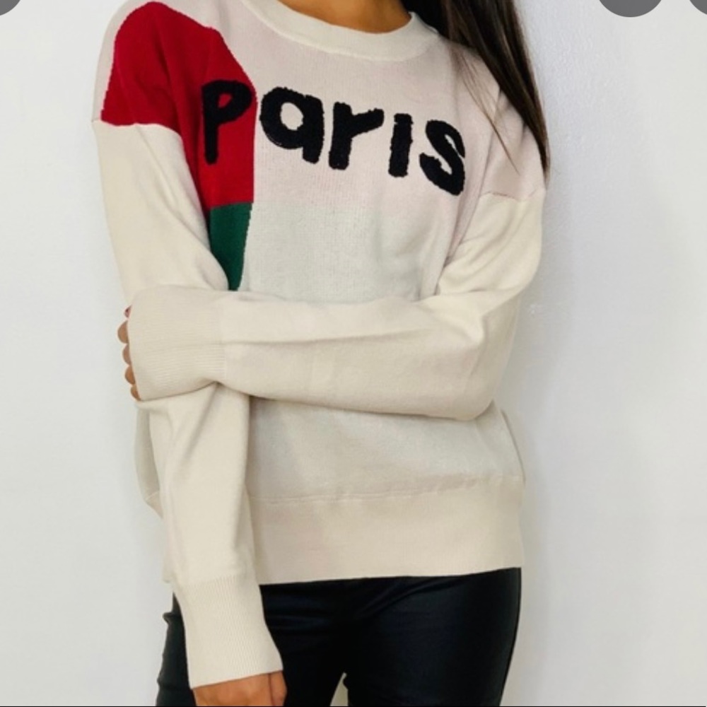 Gilli Colorblock Paris Sweatshirt